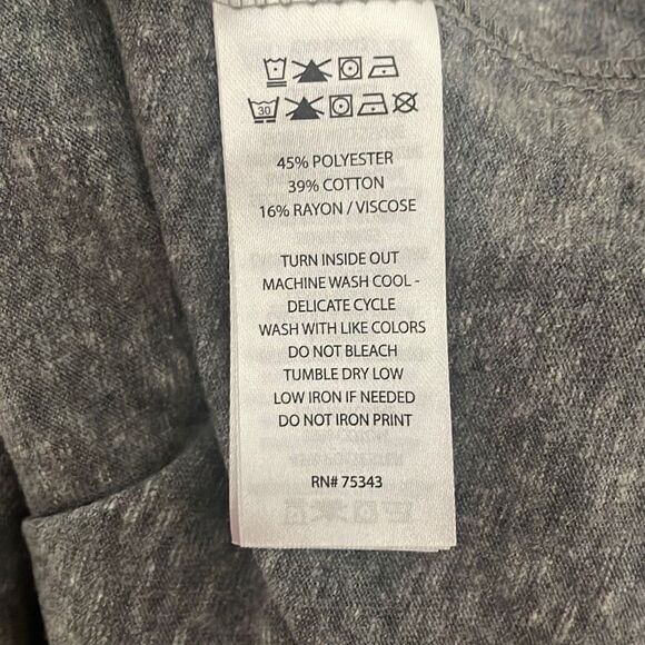 C&C California LOVE Football T-Shirt XS Gray, Black - Picture 8 of 8